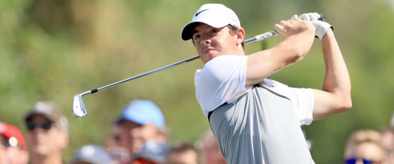 Platz eins fest im Visier. Rory McIlroy schließt in der Weltrangliste zu Spith und Day auf. (Foto:Getty) Platz eins fest im Visier. Rory McIlroy schließt in der Weltrangliste zu Spith und Day auf. (Foto:Getty)