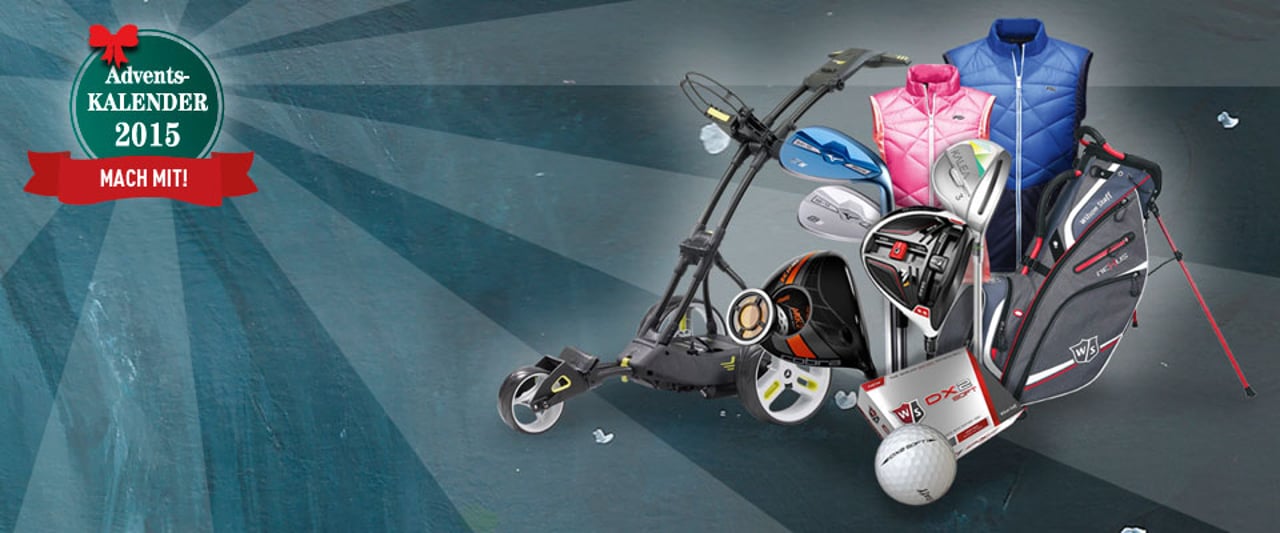 Viele tolle Preise warten im diesjährigen Adventskalender auf Sie. Machen Sie jetzt mit! (Bild: Golf Post) Viele tolle Preise warten im diesjährigen Adventskalender auf Sie. Machen Sie jetzt mit! (Bild: Golf Post)