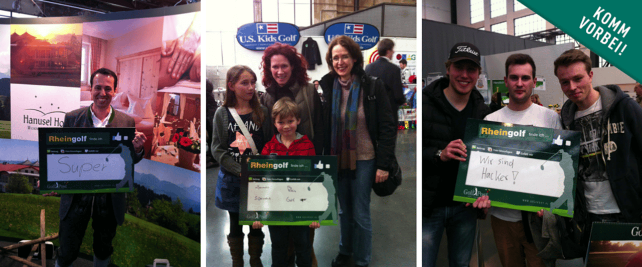 Impressionen der Social-Media-Caddy aus den letzten Jahren. Auch in diesem Jahr ist Golf Post vor Ort. (Bild: Golf Post) Impressionen der Social-Media-Caddy aus den letzten Jahren. Auch in diesem Jahr ist Golf Post vor Ort. (Bild: Golf Post)