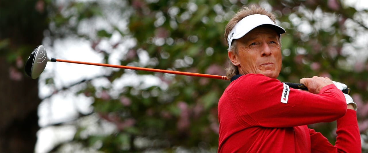 Bernhard Langer wird bei der Bass Pro Shops Legends of Golf mit seinem Partner Tom Lehman geteilter Achter. (Foto: Getty) Bernhard Langer wird bei der Bass Pro Shops Legends of Golf mit seinem Partner Tom Lehman geteilter Achter. (Foto: Getty)