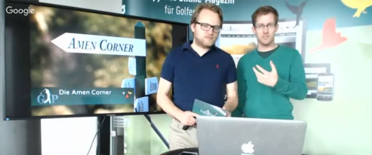 Ein Golf Post Talk im Zeichen des Masters. (Foto: Golf Post) Ein Golf Post Talk im Zeichen des Masters. (Foto: Golf Post)