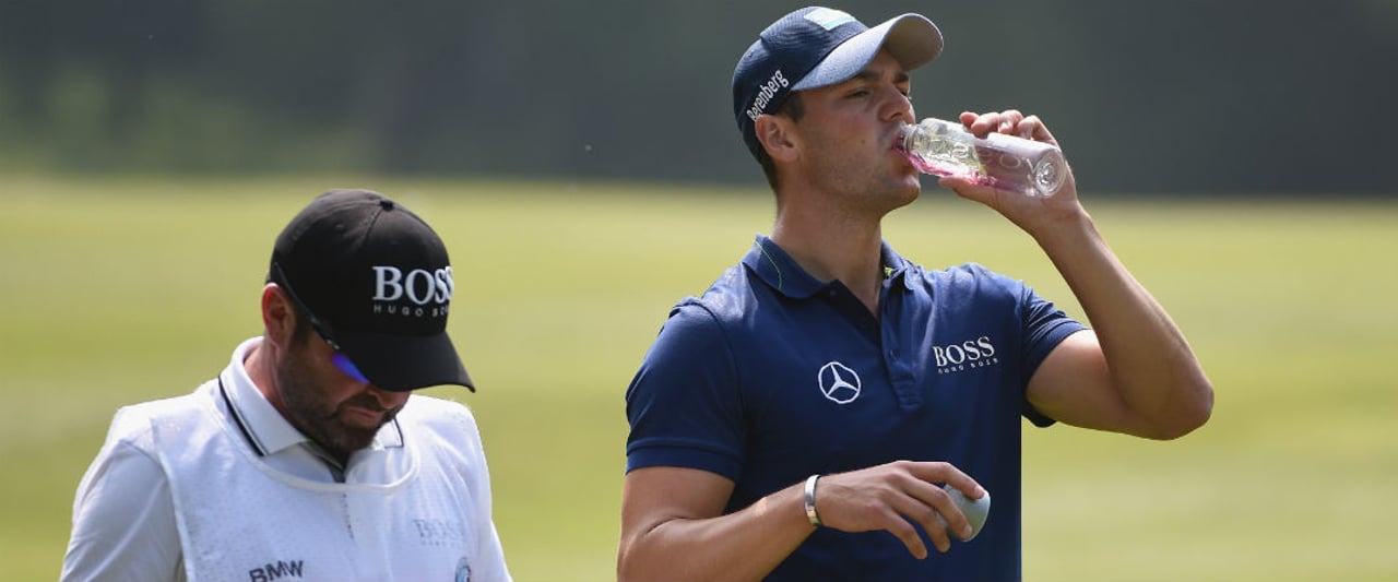 Martin Kaymer liegt bei der BMW PGA Championship nur zwei Schläger hinter der Spitze. (Foto: Getty) Martin Kaymer liegt bei der BMW PGA Championship nur zwei Schläger hinter der Spitze. (Foto: Getty)
