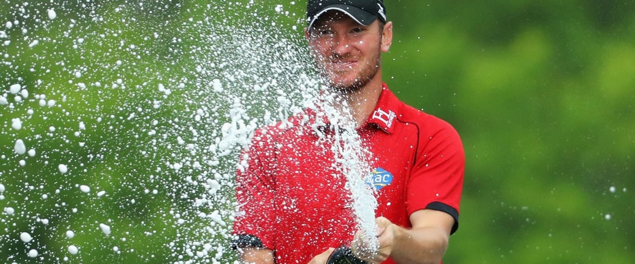 Chris Wood gewinnt die BMW PGA Championship. (Foto: Getty) Chris Wood gewinnt die BMW PGA Championship. (Foto: Getty)