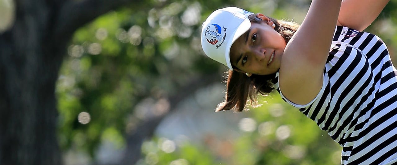 Karolin Lampert erzählt im Interview mit Golf Post von ihren sportlichen Zielen. (Foto: Getty)