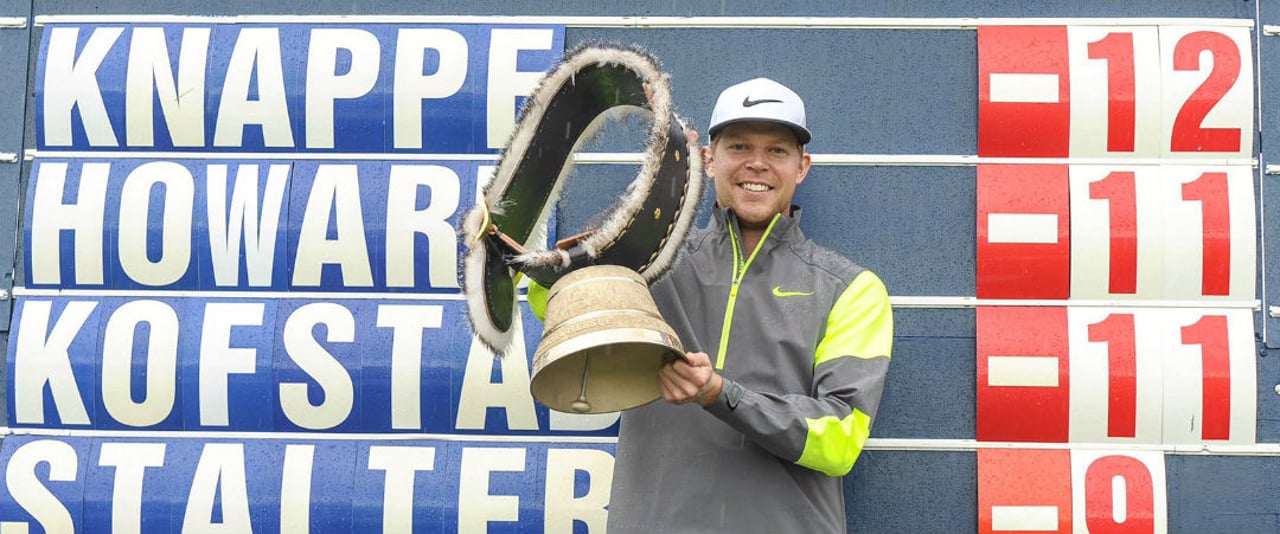 Alexander Knappe siegt bei der Swiss Challenge das erste Mal in seiner Profi-Laufbahn. Alexander Knappe siegt bei der Swiss Challenge das erste Mal in seiner Profi-Laufbahn.