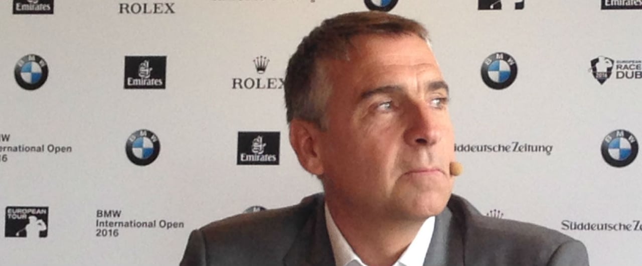 Marco Kaussler, Turnierdirektor der BMW International Open, freut sich nur wenige Tage nach der US Open auf prominente Spieler in Kölner Gut Lärchenhof. (Foto: Golf Post) Marco Kaussler, Turnierdirektor der BMW International Open, freut sich nur wenige Tage nach der US Open auf prominente Spieler in Kölner Gut Lärchenhof. (Foto: Golf Post)