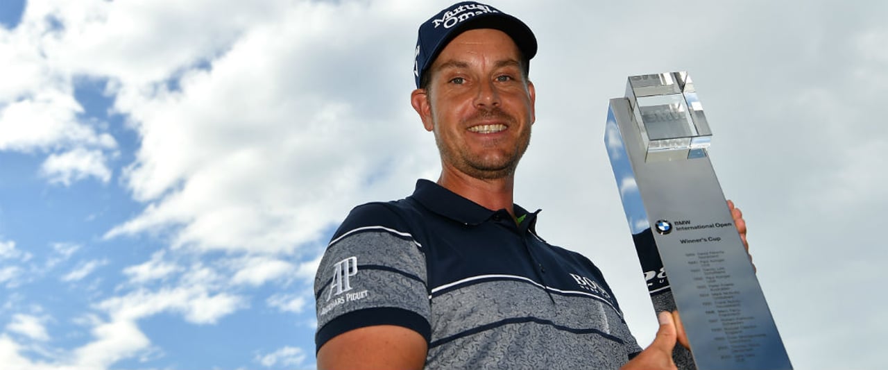 Henrik Stenson mit dem Double! Nach 2006 gewinnt der Schwede die BMW International Open zum zweiten Mal. (Foto: Getty) Henrik Stenson mit dem Double! Nach 2006 gewinnt der Schwede die BMW International Open zum zweiten Mal. (Foto: Getty)