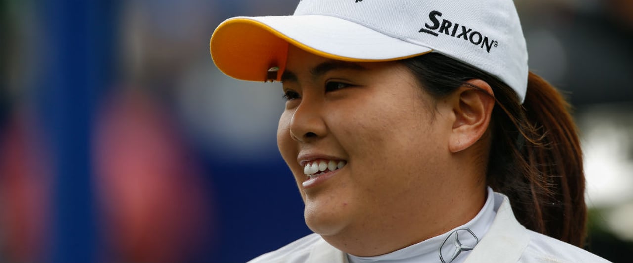 Ein strahlendes Lächeln: Inbee Park ist mit 27 Jahren das jüngste Mitglied der World Golf Hall of Fame. (Foto: Getty) Ein strahlendes Lächeln: Inbee Park ist mit 27 Jahren das jüngste Mitglied der World Golf Hall of Fame. (Foto: Getty)