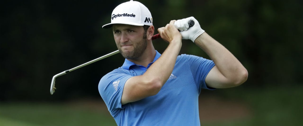 Jon Rahm kann seine Führung beim Quicken Loans National verteidigen und präsentiert sich als frischgebackener Profi schon sehr souverän. (Foto: Getty) Jon Rahm kann seine Führung beim Quicken Loans National verteidigen und präsentiert sich als frischgebackener Profi schon sehr souverän. (Foto: Getty)
