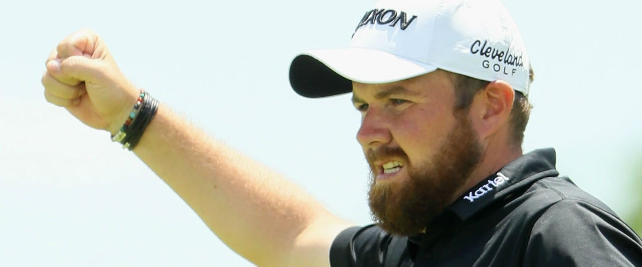 Der Ire Shane Lowry geht mit vier Schlägen Vorsprung ins Finale der US Open 2016. Der Ire Shane Lowry geht mit vier Schlägen Vorsprung ins Finale der US Open 2016.