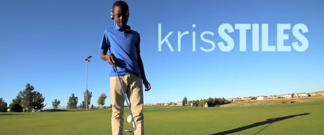 Kris Stiles ist ein jungesn Golftalent. Golf könnte sein ganzes Leben verändern. (Foto: Youtube)