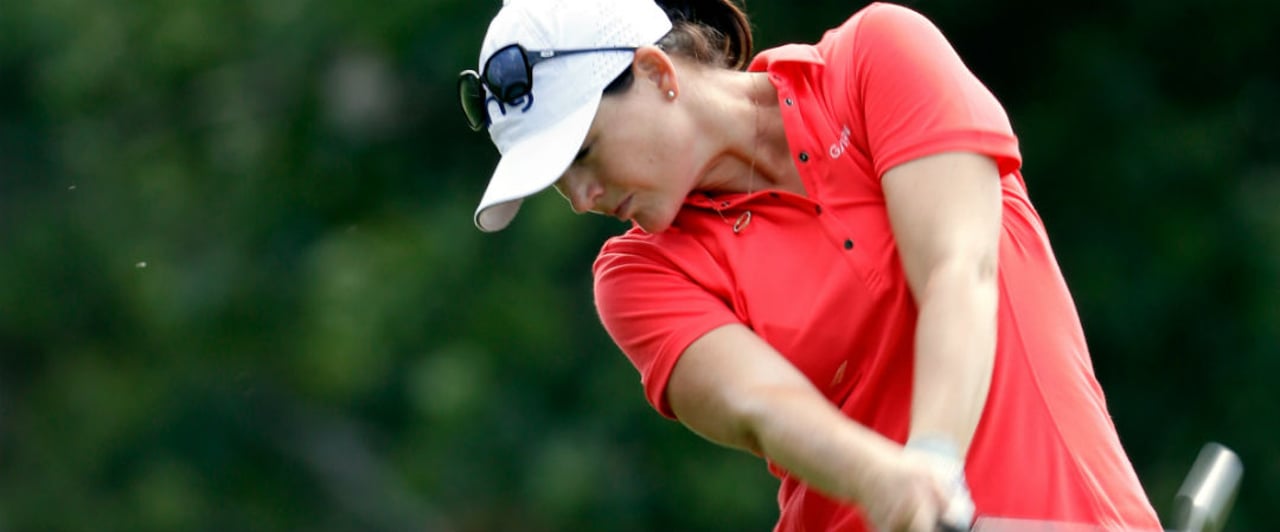 Caroline Masson muss zittern um bei der Cambia Portland Classic ins Wochenende zu kommen. (Foto: Getty)