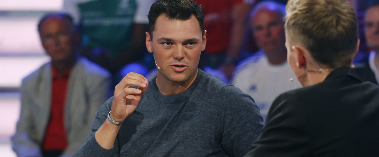 Martin Kaymer als Gast im "Aktuellen Sportstudio" kurz vor der PGA Championship und der anschließenden Olympiareise.