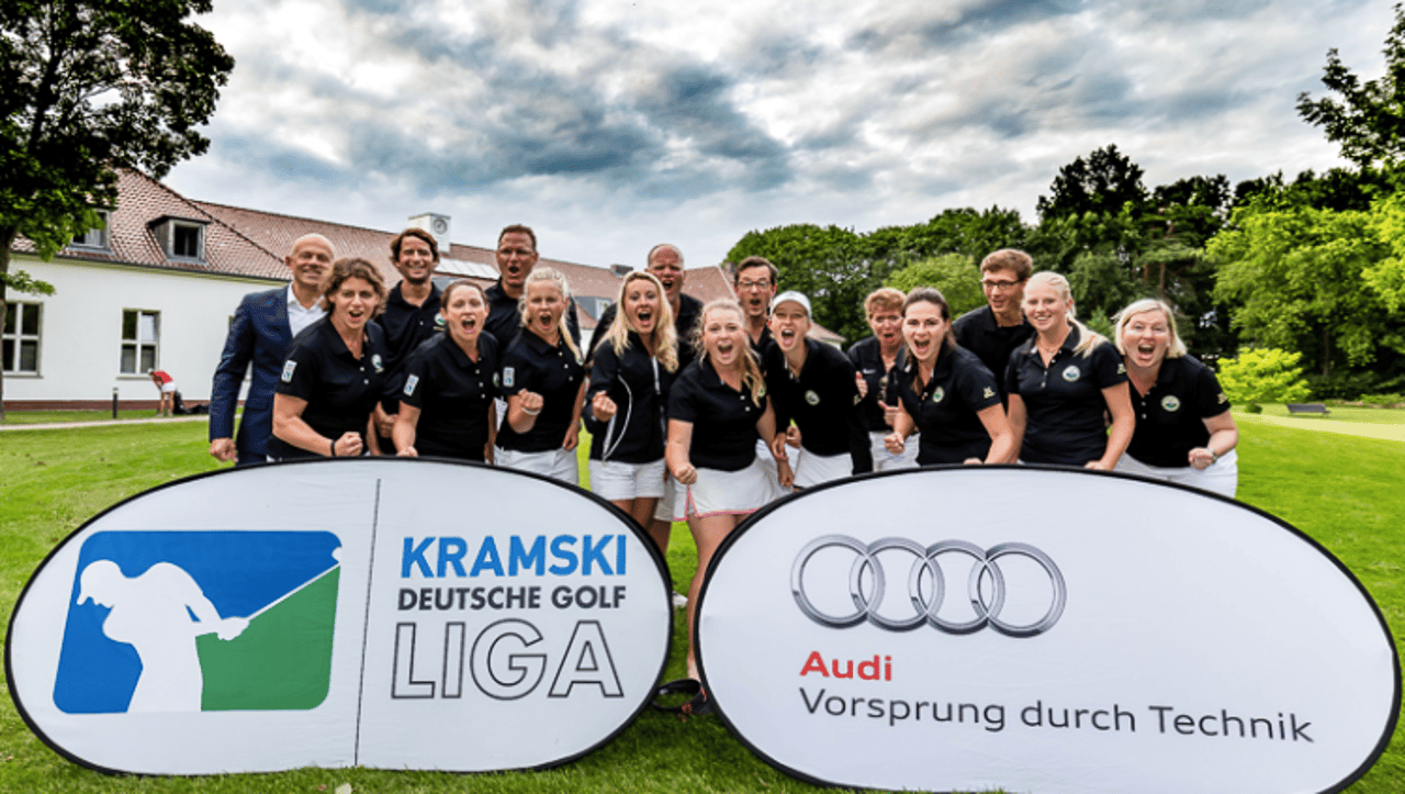 Der G&LC Berlin-Wannsee gewann den vierten Spieltag der Kramski DGL im Stechen. (Foto: DGV/ Tiess) Der G&LC Berlin-Wannsee gewann den vierten Spieltag der Kramski DGL im Stechen. (Foto: DGV/ Tiess)