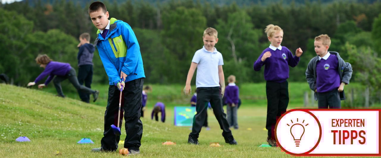 Das Projekt Abschlag Schule soll Kinder an den Golfsport heranführen. (Foto: Getty) Das Projekt Abschlag Schule soll Kinder an den Golfsport heranführen. (Foto: Getty)