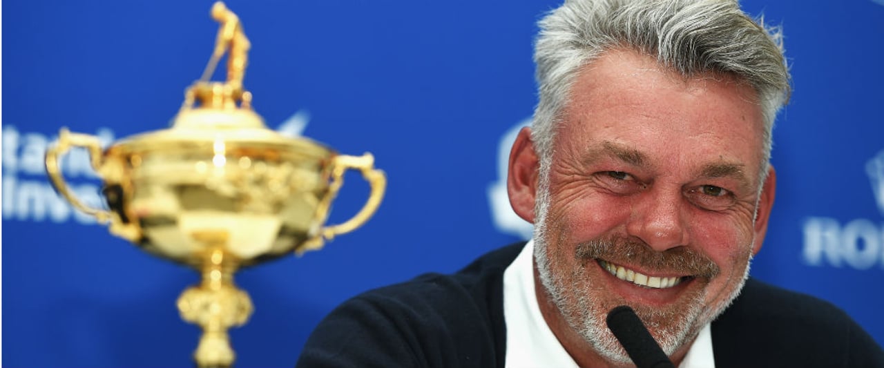 Darren Clarke, Kapitän Team Europa für den Ryder Cup 2016 in Hazeltine, verkündet im englischen Wentworth seine drei Wildcards. Darren Clarke, Kapitän Team Europa für den Ryder Cup 2016 in Hazeltine, verkündet im englischen Wentworth seine drei Wildcards.