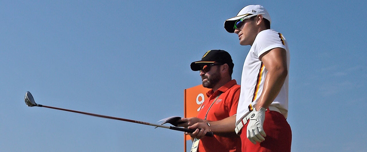 Martin Kaymer Alex Cejka Olympia 2016 Golf Proberunde Martin Kaymer Alex Cejka Olympia 2016 Golf Proberunde