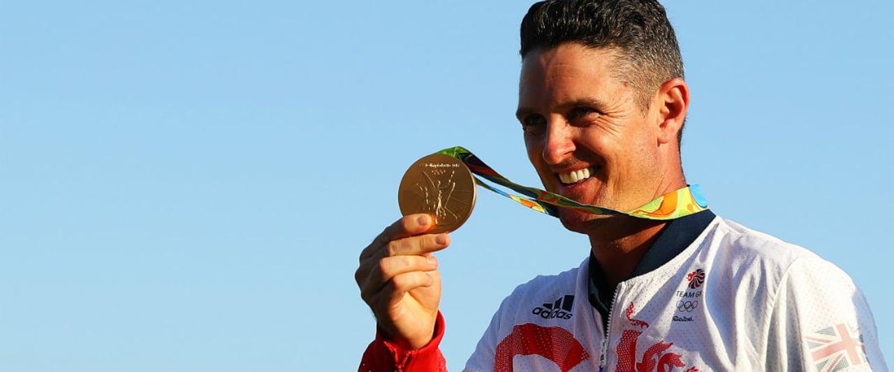 Die Goldmedaille überstrahlt alles. Dennoch gab es für Justin Rose auch ein paar OWGR-Punkte in Rio. (Foto: Getty) Die Goldmedaille überstrahlt alles. Dennoch gab es für Justin Rose auch ein paar OWGR-Punkte in Rio. (Foto: Getty)