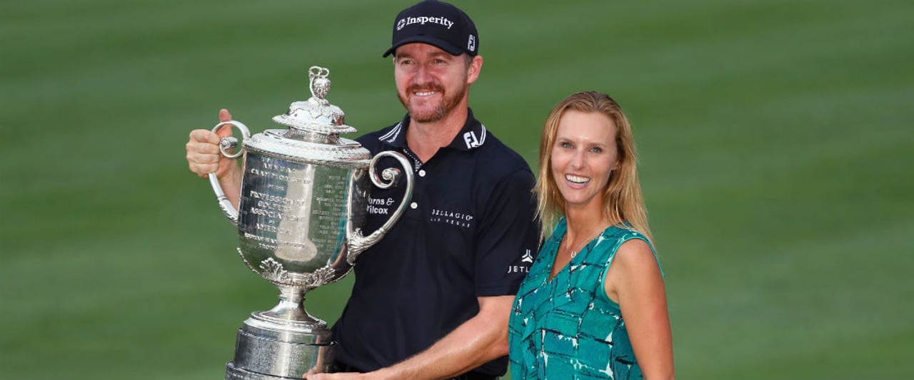 Jimmy Walker holt sich bei der 98. PGA Championship im Baltusrol GC seinen ersten Majortitel nach 15 Jahren im Profigeschäft. (Foto: Getty) Jimmy Walker holt sich bei der 98. PGA Championship im Baltusrol GC seinen ersten Majortitel nach 15 Jahren im Profigeschäft. (Foto: Getty)