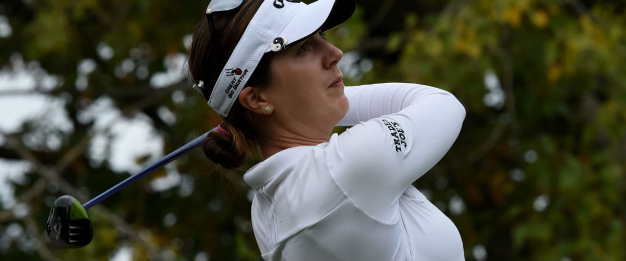 Sandra Gal tut sich schwer bei Moving Day der Evian Championship. (Foto: Getty)