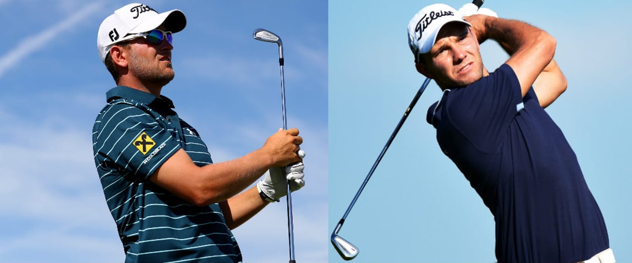 Bernd Wiesberger (links) kann noch um den Sieg mitspielen. Kieffer hofft auf Top 20. (Foto: Getty) Bernd Wiesberger (links) kann noch um den Sieg mitspielen. Kieffer hofft auf Top 20. (Foto: Getty)