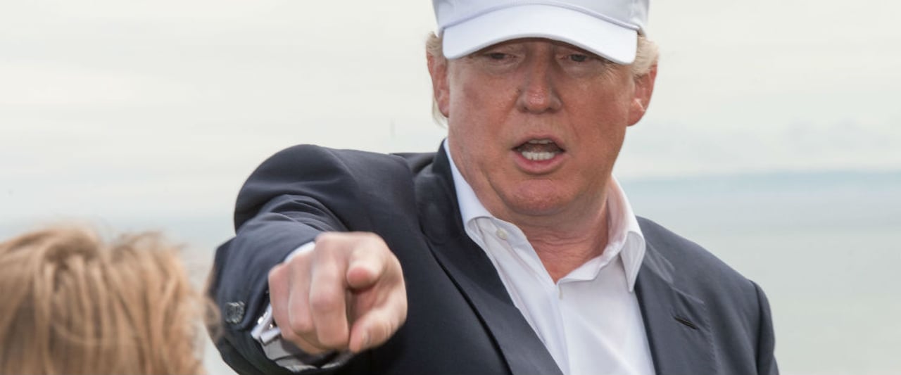 Nach Frauenfeindlichkeiten fordern drei Senatoren: Nehmt Donald Trump die US Women's Open weg! (Foto: Getty) Nach Frauenfeindlichkeiten fordern drei Senatoren: Nehmt Donald Trump die US Women's Open weg! (Foto: Getty)