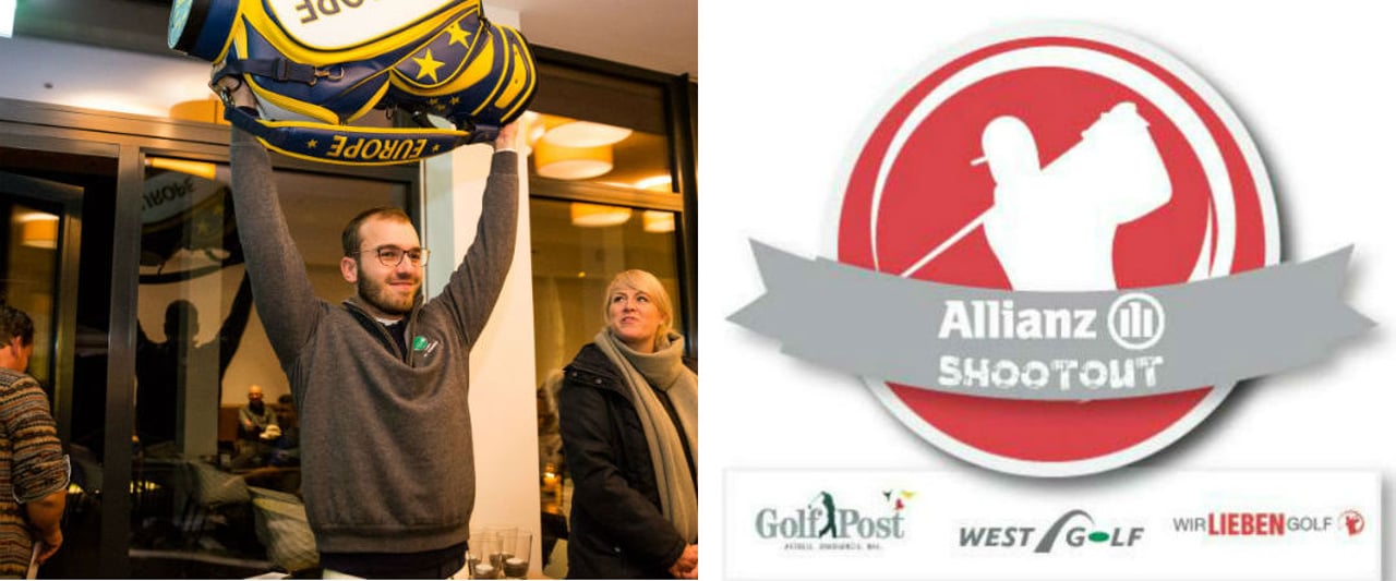 Der strahlende Sieger samt Trophäe. Das erste Allianz Shootout war ein voller Erfolg. (Foto: Steffie Wunder) Der strahlende Sieger samt Trophäe. Das erste Allianz Shootout war ein voller Erfolg. (Foto: Steffie Wunder)
