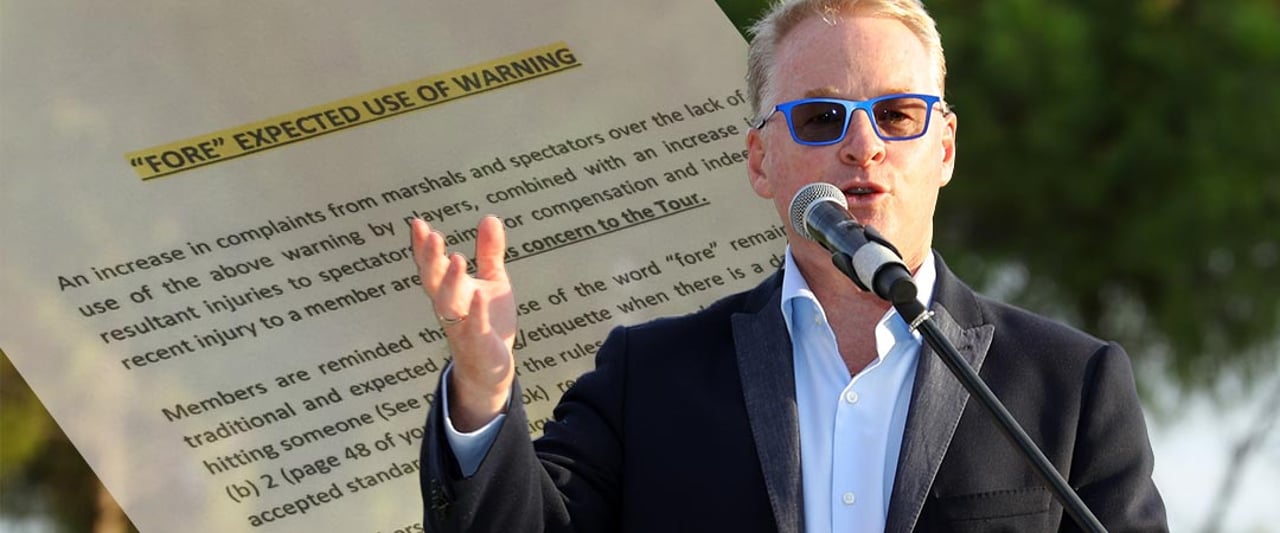 Keith Pelley ruft die Golfprofis zur stärkeren Einhaltung der Etikette auf. Keith Pelley ruft die Golfprofis zur stärkeren Einhaltung der Etikette auf.