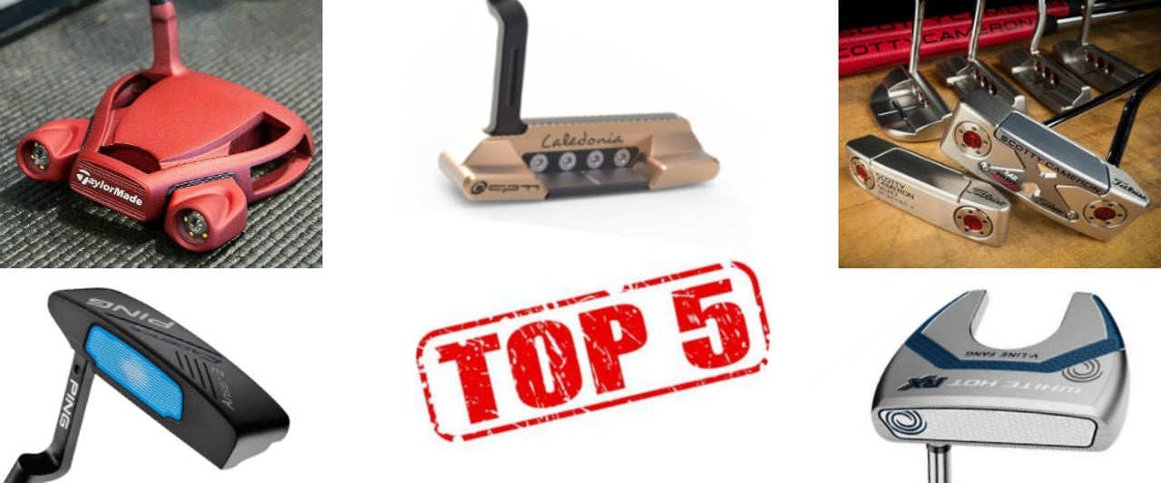 Diese Golf Putter fuhren 2016 weit über 50 Siege auf den großen Profi-Touren ein. (Foto: Scotty Cameron/TaylorMade/Ping/Caledonia/Odyssey) Diese Golf Putter fuhren 2016 weit über 50 Siege auf den großen Profi-Touren ein. (Foto: Scotty Cameron/TaylorMade/Ping/Caledonia/Odyssey)