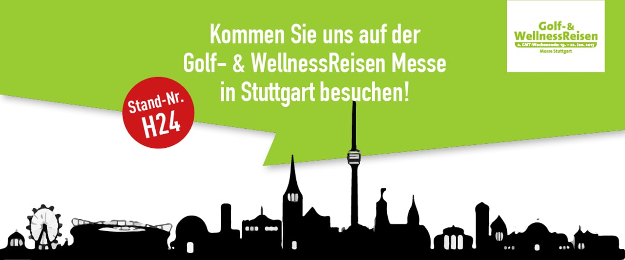 Golf Post zu Gast auf der Golf- & WellnessReisen Messe 2017 in Stuttgart. (Foto: Golf Post) Golf Post zu Gast auf der Golf- & WellnessReisen Messe 2017 in Stuttgart. (Foto: Golf Post)