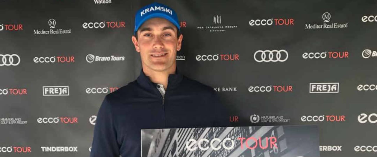 Florian Fritsch siegt auf der Ecco Tour im PGA Catalunya. (Foto: Facebook/@FloFritsch)