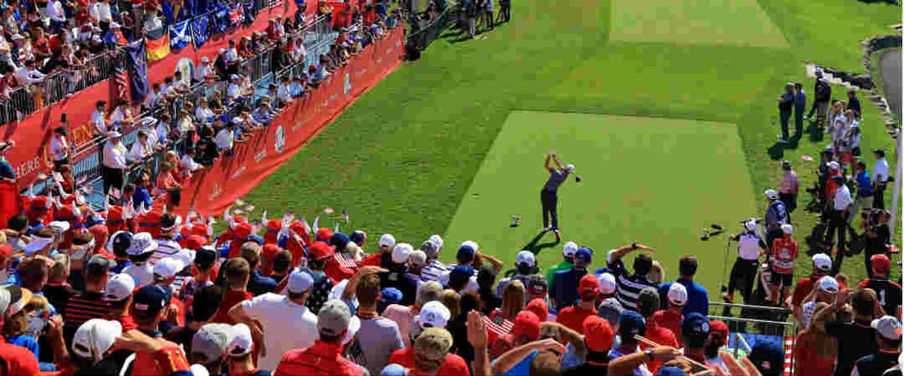 Mit dem neuen Team-Event GolfSixes möchte Keith Pelley Ryder-Cup-Atmosphäre einfangen. (Foto: Getty) Mit dem neuen Team-Event GolfSixes möchte Keith Pelley Ryder-Cup-Atmosphäre einfangen. (Foto: Getty)