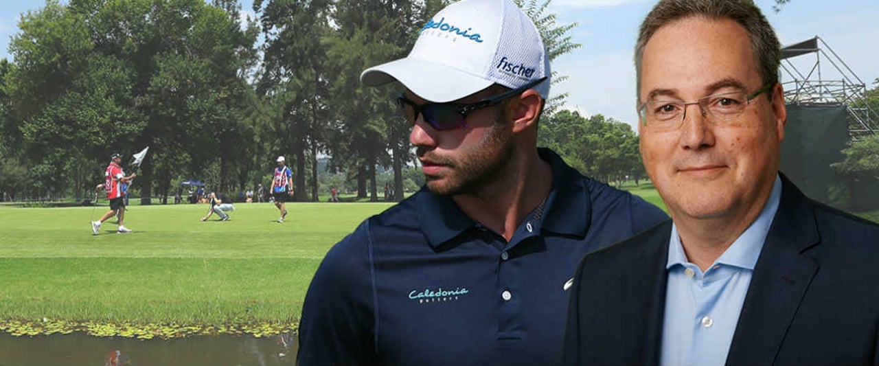 Bernd Ritthammer und DGV-Vorstand Alexander Klose im Golf Post Talk. Bernd Ritthammer und DGV-Vorstand Alexander Klose im Golf Post Talk.