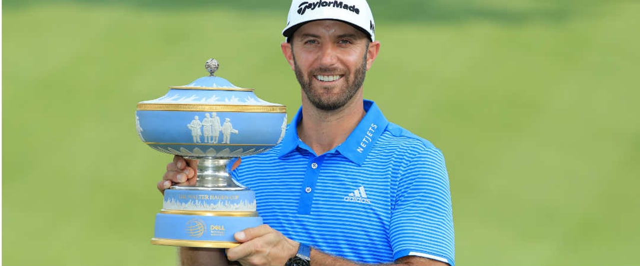 Dustin Johnson erlaubte sich keine Schwächen im Finale des WGC - Dell Technologies Match Play. (Foto: Getty) Dustin Johnson erlaubte sich keine Schwächen im Finale des WGC - Dell Technologies Match Play. (Foto: Getty)