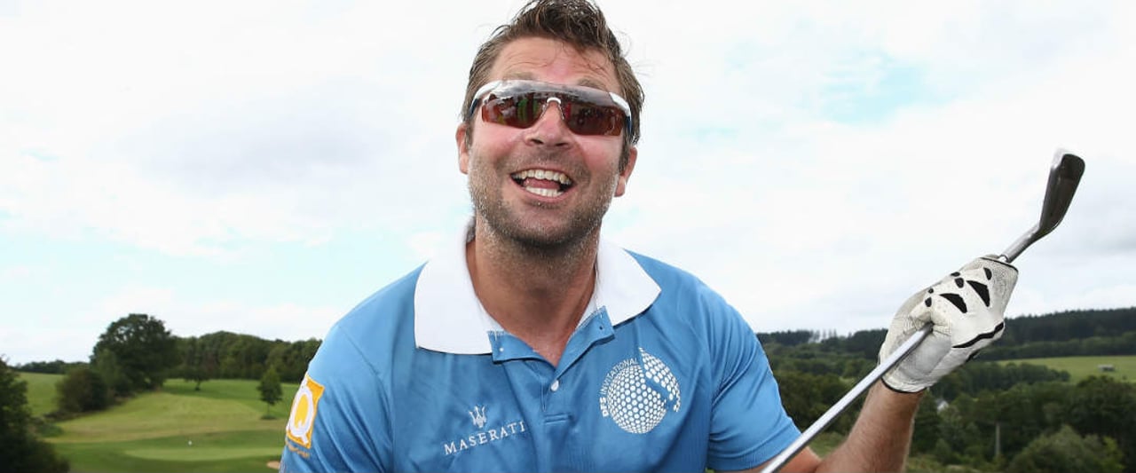 Daniel Stephan hat Spaß auf dem Golfplatz (Foto: Getty) Daniel Stephan hat Spaß auf dem Golfplatz (Foto: Getty)