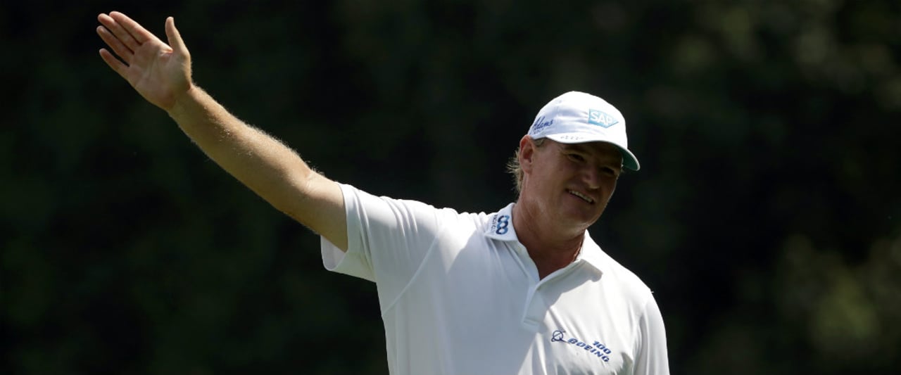 Möglicherweise hat Ernie Els dieses Jahr zum letzten Mal in Augusta aufgeteet. (Foto: Getty) Möglicherweise hat Ernie Els dieses Jahr zum letzten Mal in Augusta aufgeteet. (Foto: Getty)