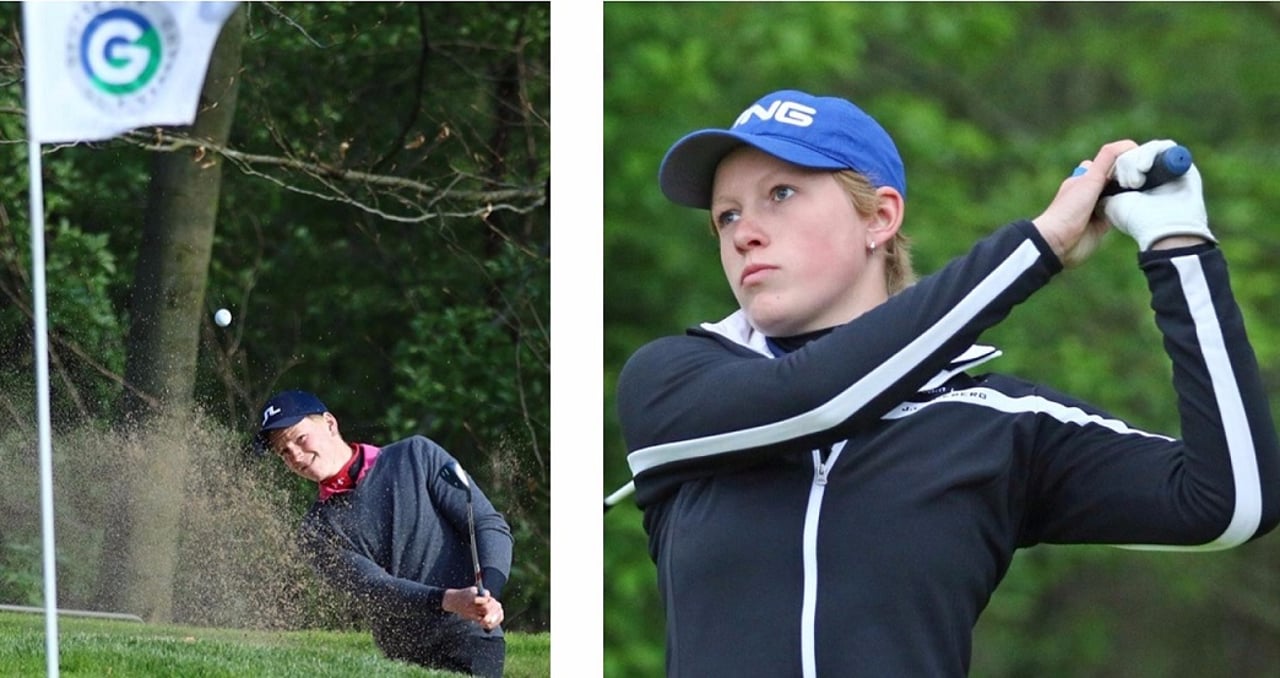 Die beiden diesjährigen DLM Gewinner Paula Kirner und Lukas Gras. (Foto: DGV/stebl) Die beiden diesjährigen DLM Gewinner Paula Kirner und Lukas Gras. (Foto: DGV/stebl)