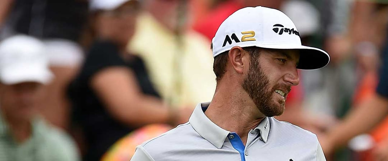 Einen Tag vor dem Start des Msters hat sich Dustin Johnson am Rücken verletzt. (Foto: Getty) Einen Tag vor dem Start des Msters hat sich Dustin Johnson am Rücken verletzt. (Foto: Getty)