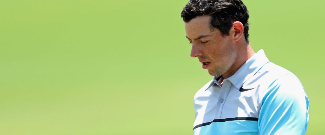 Rory McIlroy muss die BMW PGA Championship wegen einer Rippenverletzung absagen. (Foto: Getty) Rory McIlroy muss die BMW PGA Championship wegen einer Rippenverletzung absagen. (Foto: Getty)