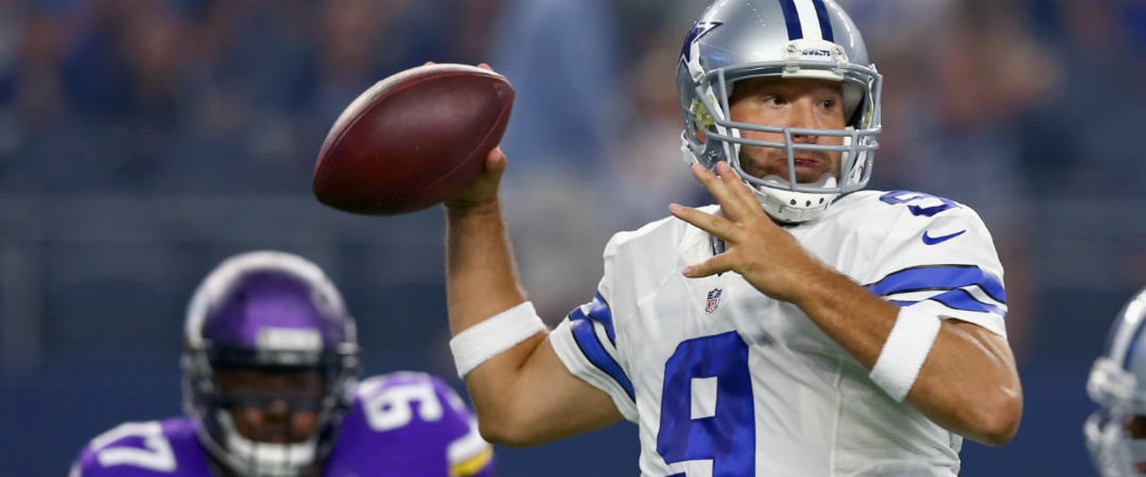 Tony Romo hat den Football gegen die Golfschläger ausgetauscht. (Foto: Getty) Tony Romo hat den Football gegen die Golfschläger ausgetauscht. (Foto: Getty)