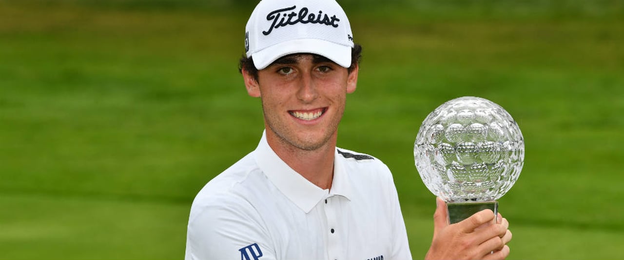 Renato Paratore gewinnt mit 20 Jahren beim Nordea Masters zum ersten Mal auf der European Tour. (Foto: Getty) Renato Paratore gewinnt mit 20 Jahren beim Nordea Masters zum ersten Mal auf der European Tour. (Foto: Getty)