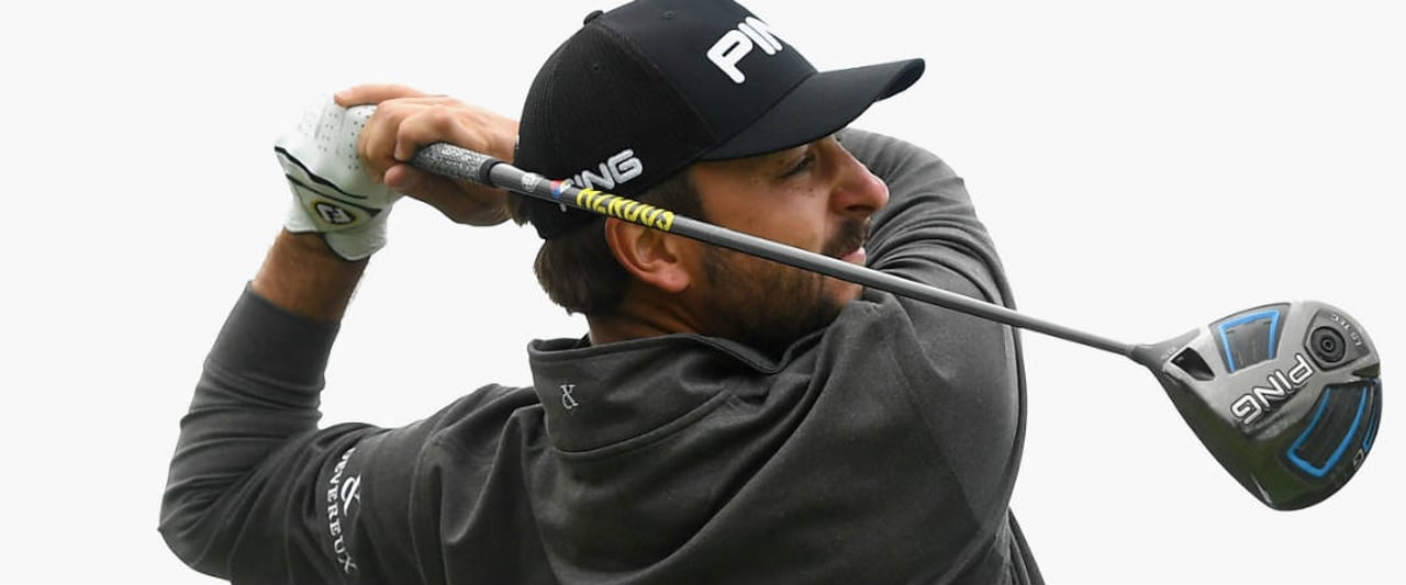 Stephan Jäger schlägt bei der US Open in Erin Hills zum zweiten Mal bei einem Major ab. Stephan Jäger schlägt bei der US Open in Erin Hills zum zweiten Mal bei einem Major ab.