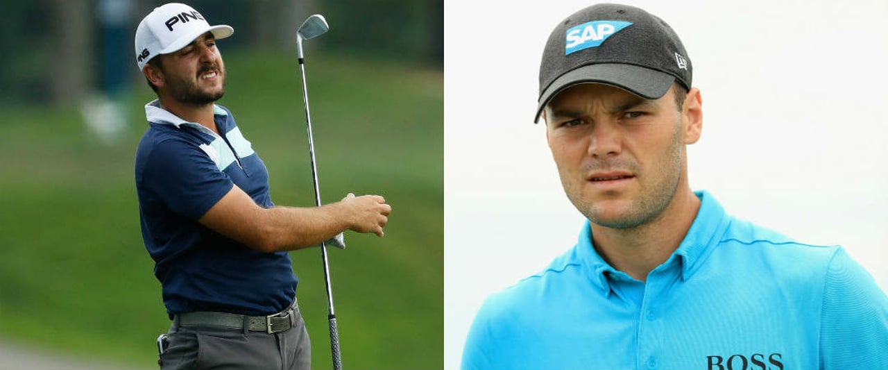 Zum Abschluss der US Open mussten Martin Kaymer und Stephan Jäger nochmal gehörig kämpfen. (Foto: Getty) Zum Abschluss der US Open mussten Martin Kaymer und Stephan Jäger nochmal gehörig kämpfen. (Foto: Getty)