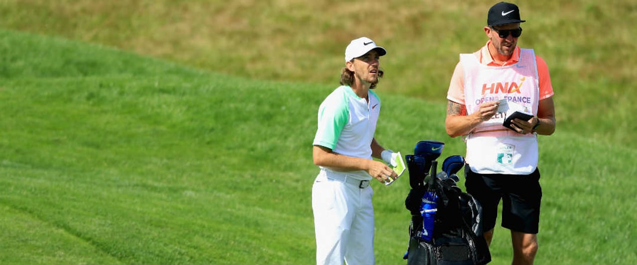 Der Nike "Swoosh" ist dank Tommy Fleetwoods Sieg bei der Open de France wieder in aller Munde. (Foto: Getty) Der Nike "Swoosh" ist dank Tommy Fleetwoods Sieg bei der Open de France wieder in aller Munde. (Foto: Getty)