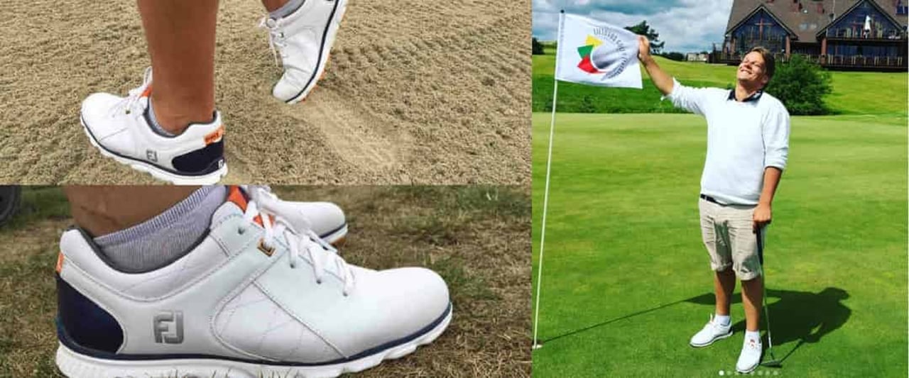 Der FootJoy Pro/SL hat den Golf Post Redakteur Robin Bulitz voll und ganz überzeugt. (Foto: Golf Post) Der FootJoy Pro/SL hat den Golf Post Redakteur Robin Bulitz voll und ganz überzeugt. (Foto: Golf Post)