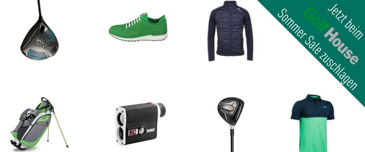 GolfHouse bietet zahlreiche Produkte im Sommer Sale an. (Foto: GolfHouse) GolfHouse bietet zahlreiche Produkte im Sommer Sale an. (Foto: GolfHouse)