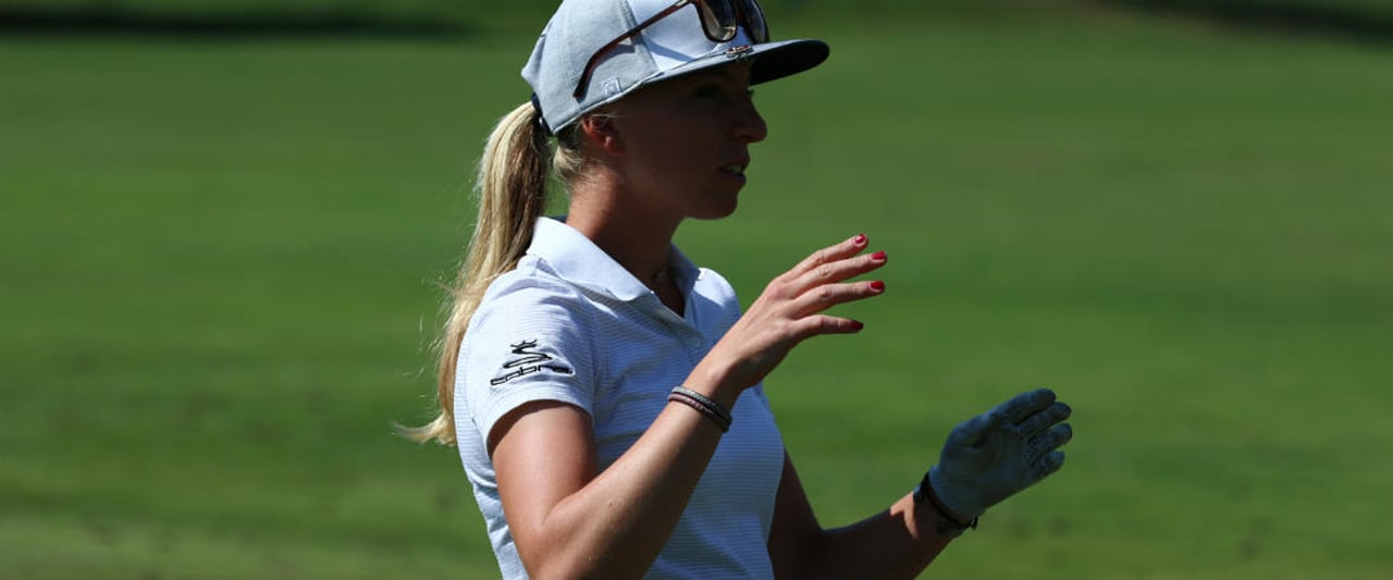 Sophia Popov ist bereit für das Final Four am 19. und 20. August 2017. (Foto: DGV/Tiess) Sophia Popov ist bereit für das Final Four am 19. und 20. August 2017. (Foto: DGV/Tiess)