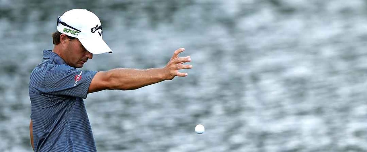 Auch Kevin Kisner wurde am Moving Day der PGA Championship 2017 kalt von der"Green Mile" erwischt. (Foto: Getty)