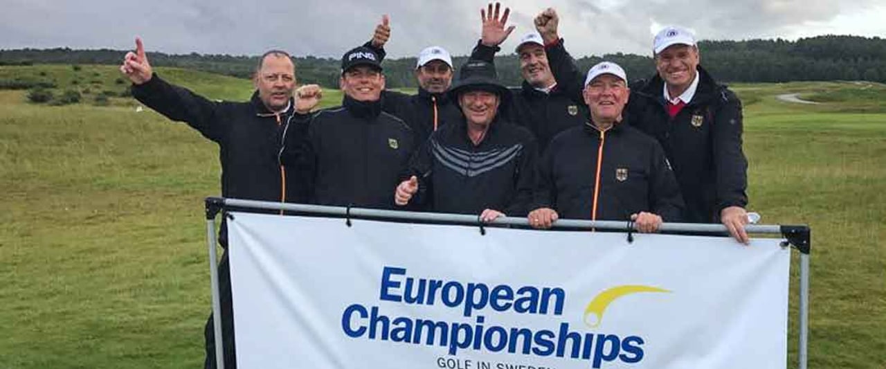 Die Deutschen Senioren landen auf Rang fünf. (Foto: EGA) Die Deutschen Senioren landen auf Rang fünf. (Foto: EGA)