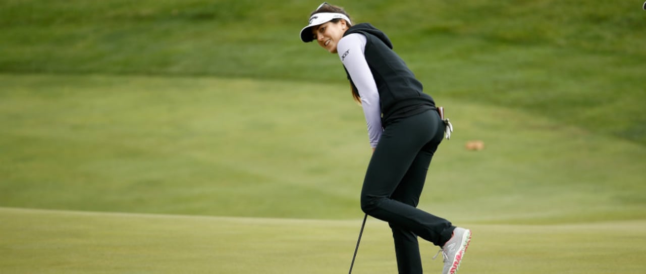 Sandra Gal feuert zum Auftakt bei der Indy Woman In Tech Championship viele Birdies ab. (Foto: Getty) Sandra Gal feuert zum Auftakt bei der Indy Woman In Tech Championship viele Birdies ab. (Foto: Getty)